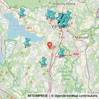 Mappa Via IV Novembre, 21020 Buguggiate VA, Italia (4.66267)