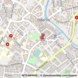 Mappa Via Giuseppe Garibaldi, 17, 31046 Oderzo, Treviso (Veneto)