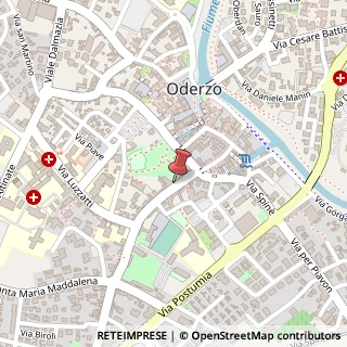 Mappa Via Giuseppe Garibaldi, 16, 31046 Oderzo, Treviso (Veneto)