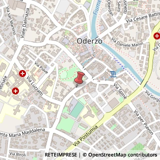 Mappa Via dei Fracassi, 39, 31046 Oderzo, Treviso (Veneto)