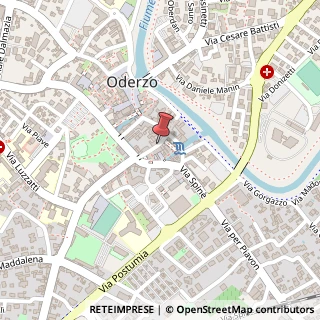 Mappa Via Umberto I,  115, 31046 Oderzo, Treviso (Veneto)
