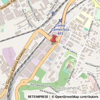 Mappa Via Mariano Tentorio, 2, 22100 Como, Como (Lombardia)