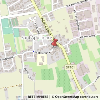 Mappa Via Malombra, 14, 31011 Asolo TV, Italia, 31011 Asolo, Treviso (Veneto)