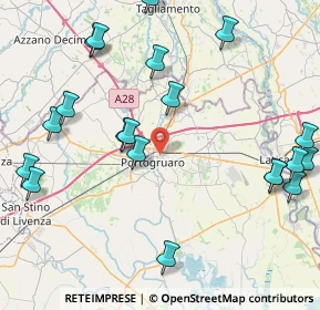 Mappa Via della Resistenza, 30026 Portogruaro VE, Italia (10.246)