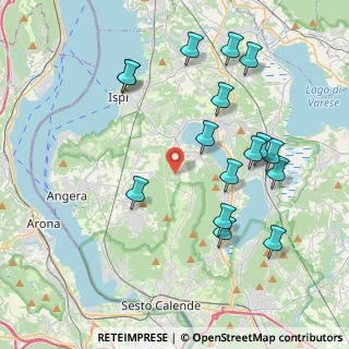 Mappa Via Montecalvo, 21020 Cadrezzate VA, Italia (4.24563)