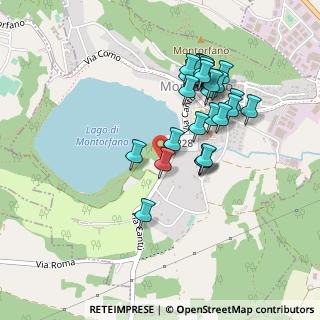 Mappa Via Cantù, 22030 Montorfano CO, Italia (0.43)