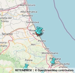Mappa Via dell’Industria int., 64025 Pineto TE, Italia (46.0075)