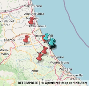 Mappa Via dell’Industria int., 64025 Pineto TE, Italia (8.27833)