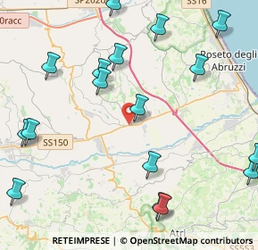 Mappa S.S 150, 64020 Pagliare TE, Italia (5.81833)