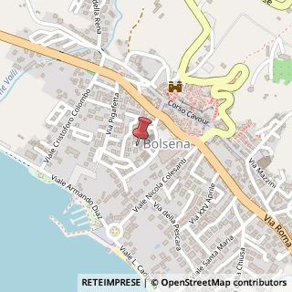 Mappa Via Giuseppe Savastano, 40, 01023 Acquapendente, Viterbo (Lazio)
