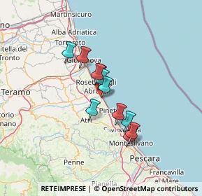 Mappa Via Campo di Giove, 64025 Pineto TE, Italia (9.67727)