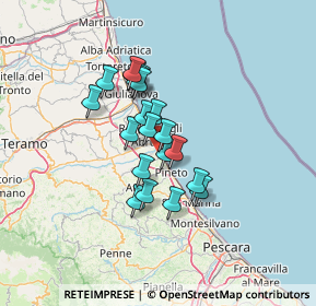 Mappa Via Campo di Giove, 64025 Pineto TE, Italia (10.0315)