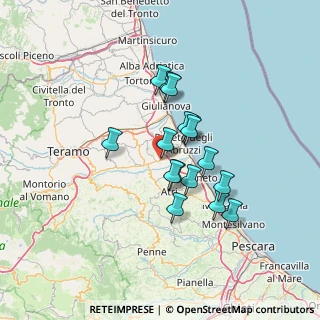 Mappa 64020 Pagliare TE, Italia (11.0875)
