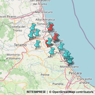 Mappa 64020 Pagliare TE, Italia (12.18438)