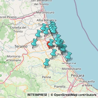Mappa 64020 Pagliare TE, Italia (9.9515)