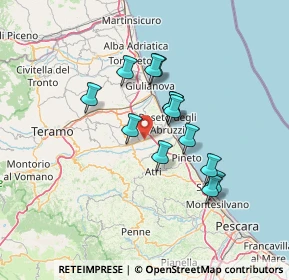 Mappa 64020 Pagliare TE, Italia (11.50615)