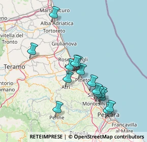 Mappa Via Dei Muratori Zona Industriale, 64025 Pineto TE, Italia (14.17533)