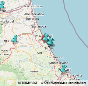 Mappa Via Dei Muratori Zona Industriale, 64025 Pineto TE, Italia (43.38727)