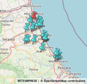 Mappa Via Dei Muratori Zona Industriale, 64025 Pineto TE, Italia (11.40579)