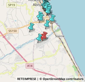 Mappa Via Dei Muratori Zona Industriale, 64025 Pineto TE, Italia (2.2835)