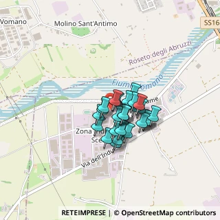 Mappa Via Dei Muratori Zona Industriale, 64025 Pineto TE, Italia (0.26552)