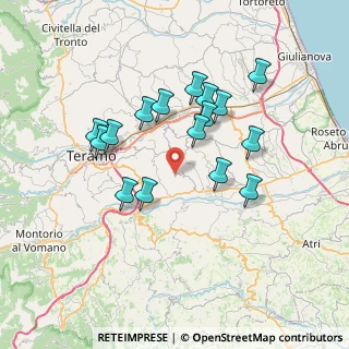 Mappa Via Castellari, 64020 Canzano TE, Italia (6.74063)