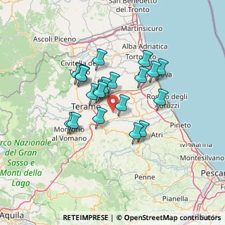 Mappa Via Castellari, 64020 Canzano TE, Italia (11.3725)