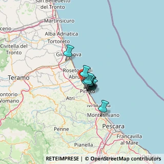 Mappa Via Teramo, 64025 Pineto TE, Italia (5.96)