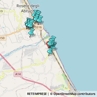 Mappa Via Teramo, 64025 Pineto TE, Italia (2.069)