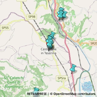 Mappa Viale Romolo Vaselli, 01024 Castiglione In Teverina VT, Italia (2.223)