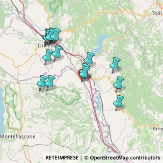 Mappa Viale Romolo Vaselli, 01024 Castiglione In Teverina VT, Italia (8.02375)