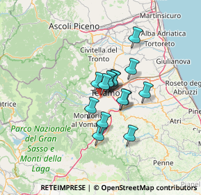 Mappa Strada Comunale Fonte del Lupo, 64010 Torricella sicura TE, Italia (8.43)