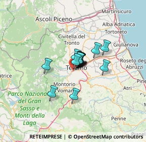 Mappa Strada Comunale Fonte del Lupo, 64010 Torricella sicura TE, Italia (6.84733)