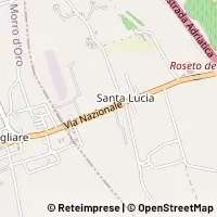 Map Roseto degli Abruzzi