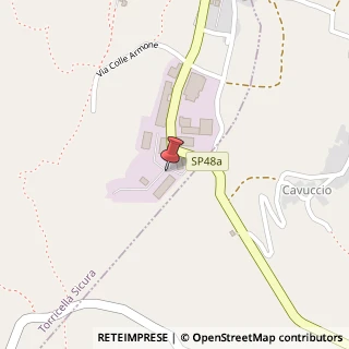Mappa Via Zona Industriale Piano Grande, 1, 64010 Torricella Sicura, Teramo (Abruzzo)
