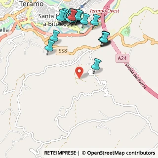 Mappa Via Nazionale, 64100 Teramo TE, Italia (1.38)