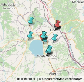 Mappa 01023 Bolsena VT, Italia (9.27833)