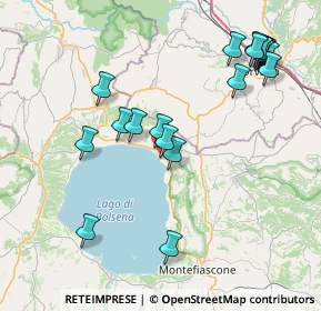 Mappa 01023 Bolsena VT, Italia (9.3515)