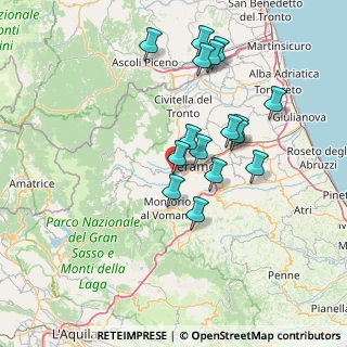 Mappa Contrada Piano Grande, 64010 Piano Grande TE, Italia (14.17063)