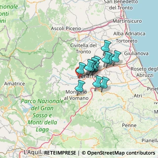 Mappa Contrada Piano Grande, 64010 Piano Grande TE, Italia (8.53143)