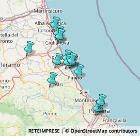 Mappa Via Volturno, 64025 Pineto TE, Italia (12.29067)