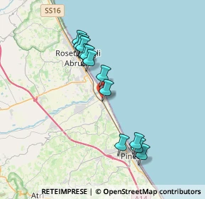 Mappa Via Basento, 64025 Pineto TE, Italia (3.58692)