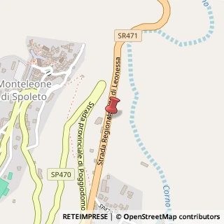 Mappa Km.012, 06045 Monteleone di Spoleto, Perugia (Umbria)