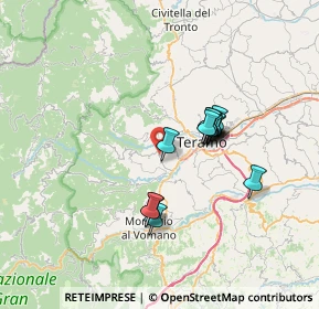 Mappa Contrada Morricone, 64010 Morricone TE, Italia (5.63077)