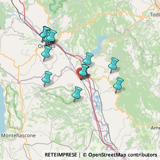 Mappa 01024 Castiglione in Teverina VT, Italia (7.73)
