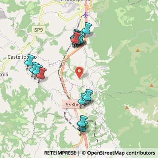 Mappa Via Campagna, 05021 Acquasparta TR, Italia (2.168)