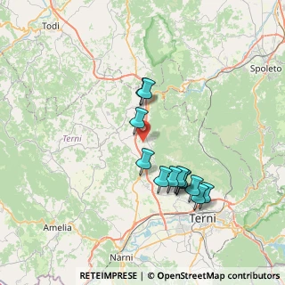 Mappa Via Campagna, 05021 Acquasparta TR, Italia (7.04083)