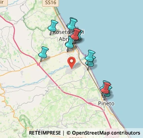 Mappa Via dell'Artigianato, 64020 Teramo TE, Italia (3.35786)