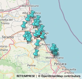 Mappa Via dell'Artigianato, 64020 Teramo TE, Italia (11.586)