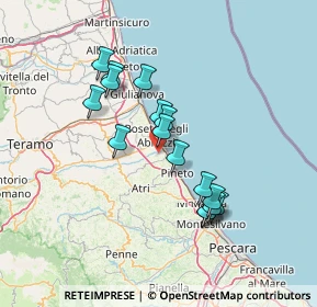 Mappa Via dell'Artigianato, 64020 Teramo TE, Italia (12.685)